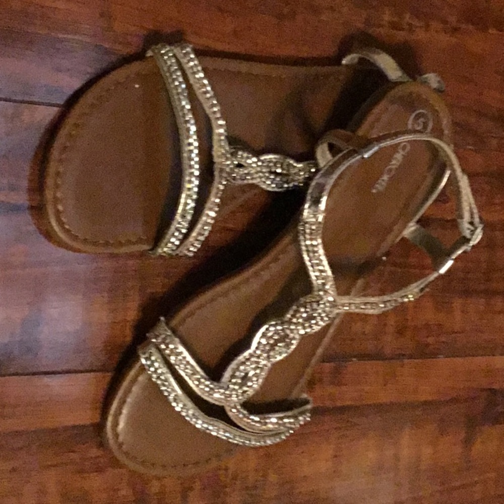 Gold Shoes